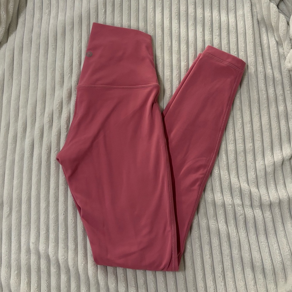 lululemon pink blossom leggings